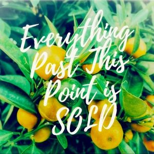 All items SOLD from here down